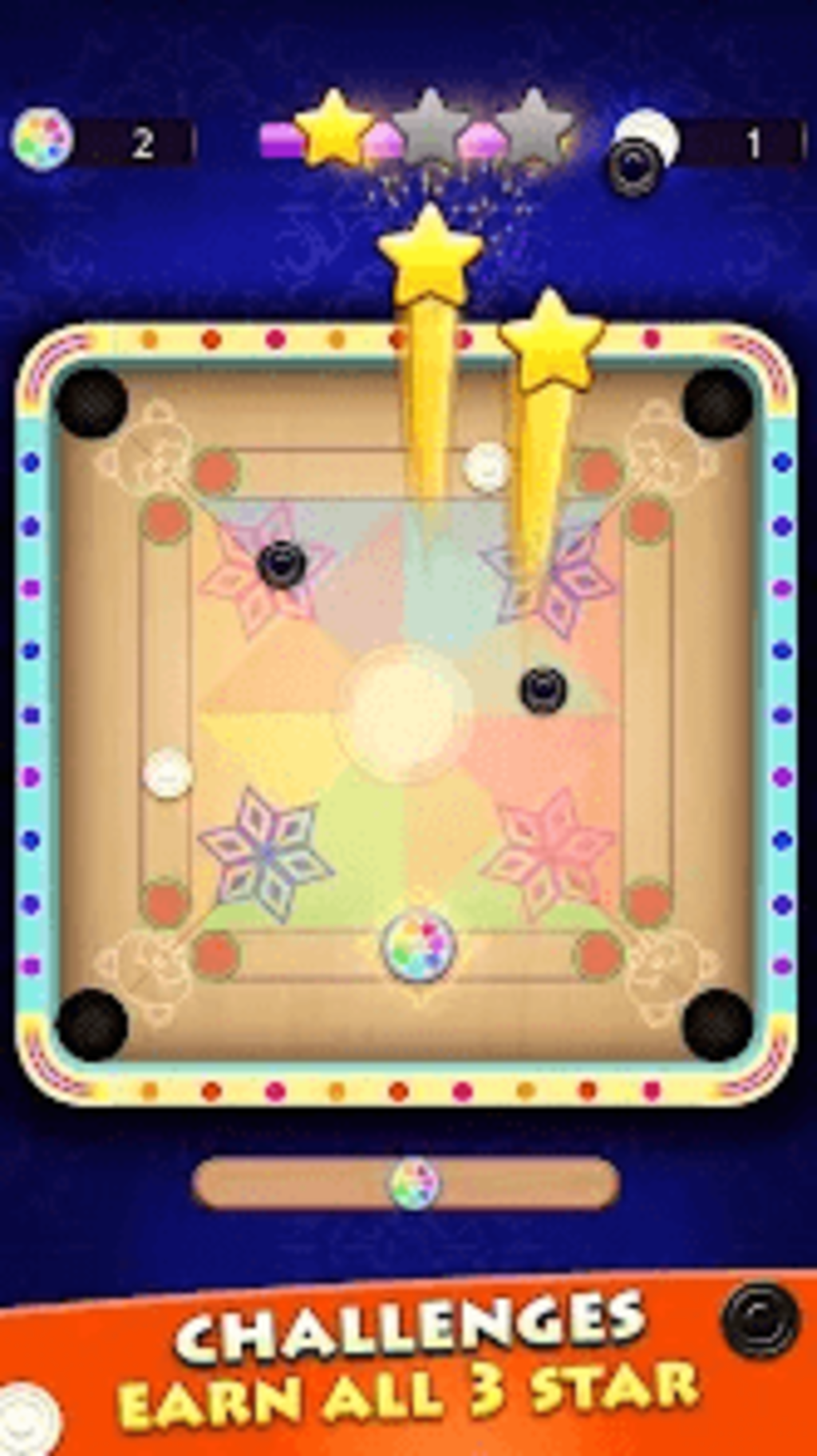 Скриншот игры Carrom Star 3D