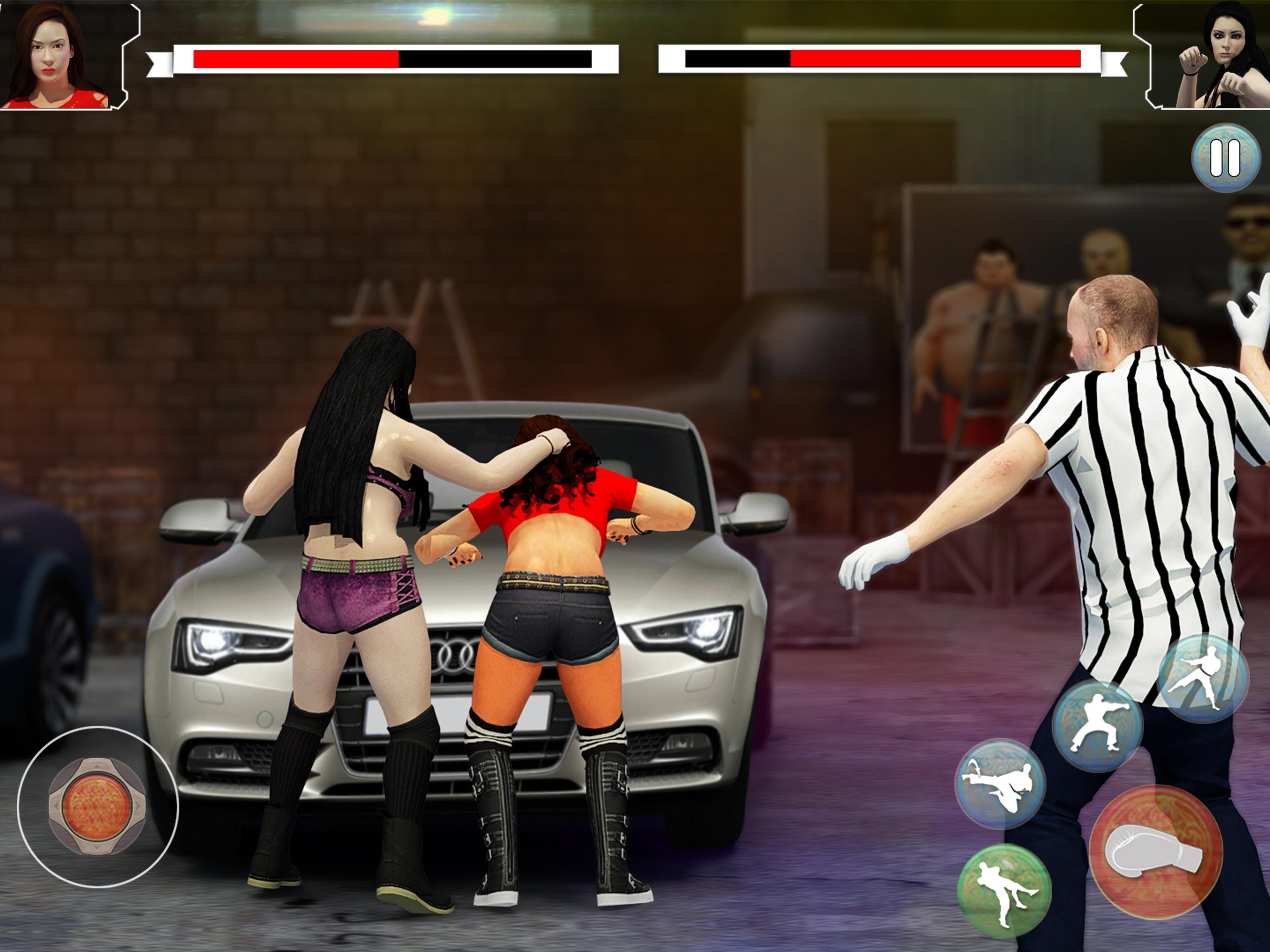 Beat Em Up Wrestling Game Game Screenshot
