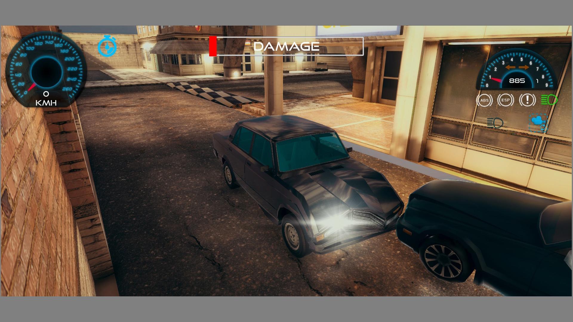Car Driving In City Game Screenshot