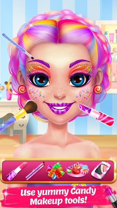 Candy Makeup Beauty Game ภาพหน้าจอเกม