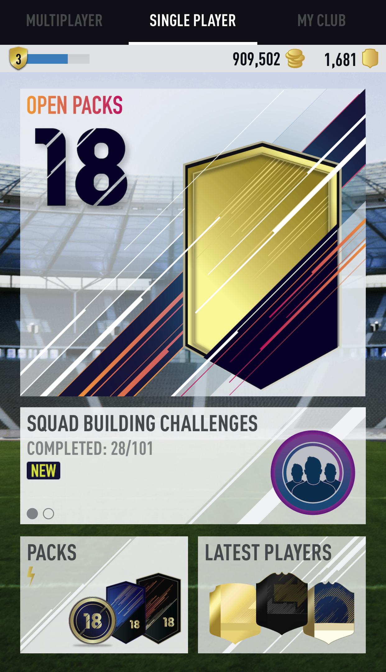 FUT 18 PACK OPENER by PacyBits ภาพหน้าจอเกม