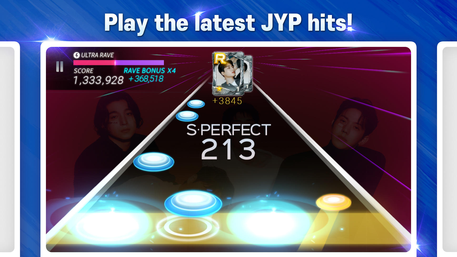 SUPERSTAR JYPNATION Game Screenshot