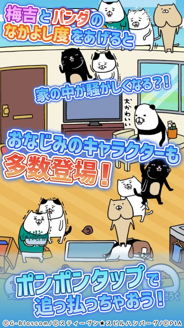 熊猫和犬的美好生活遊戲截圖