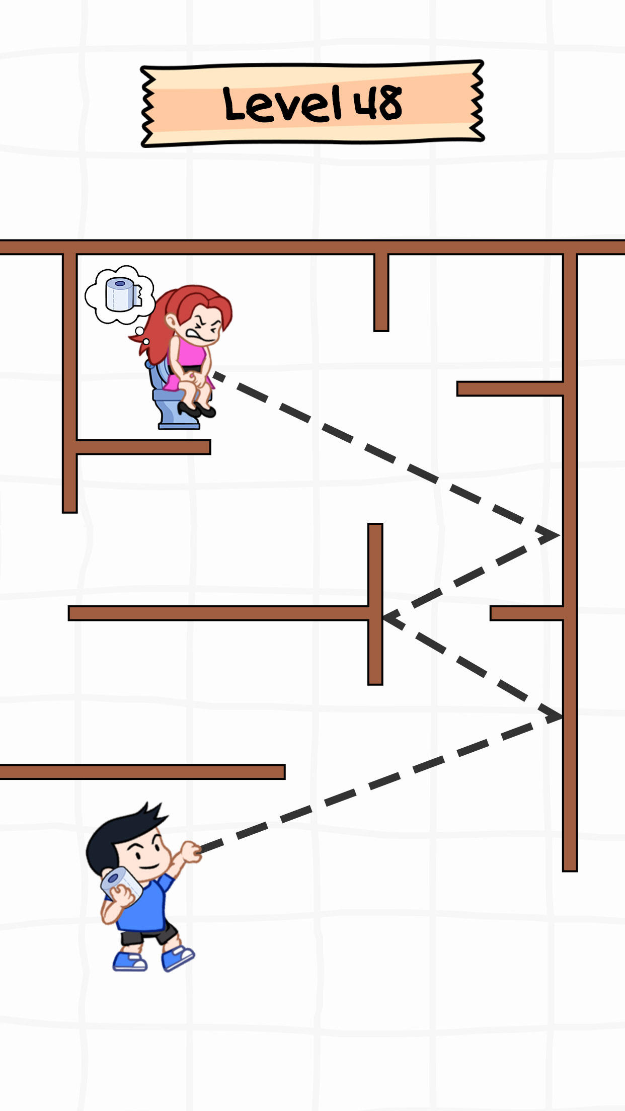 Throwmasters: Toilet Puzzle Game Screenshot