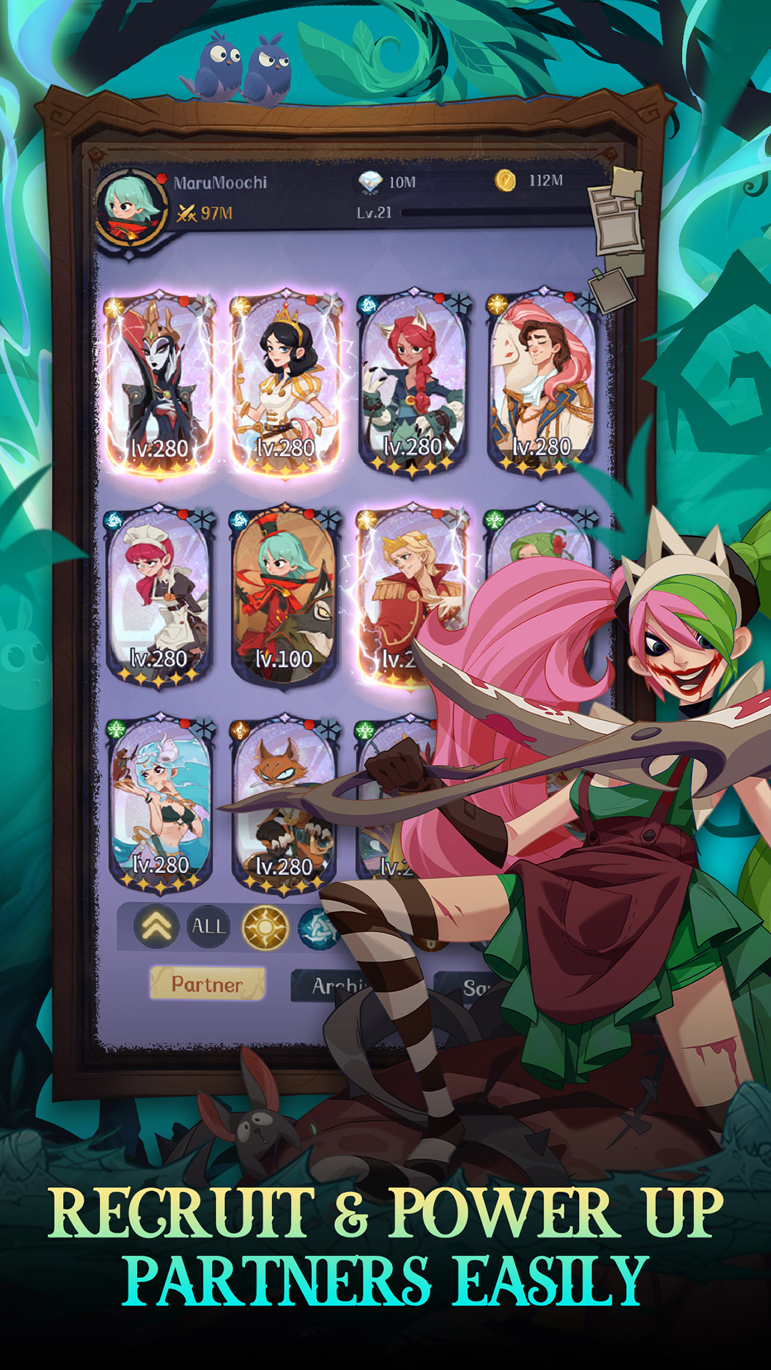 Madtale: Idle RPG Game Screenshot