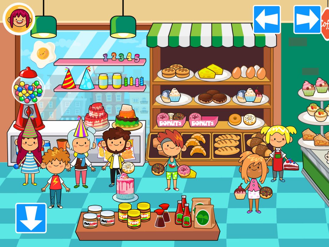 My Pretend Grocery Store Games ภาพหน้าจอเกม
