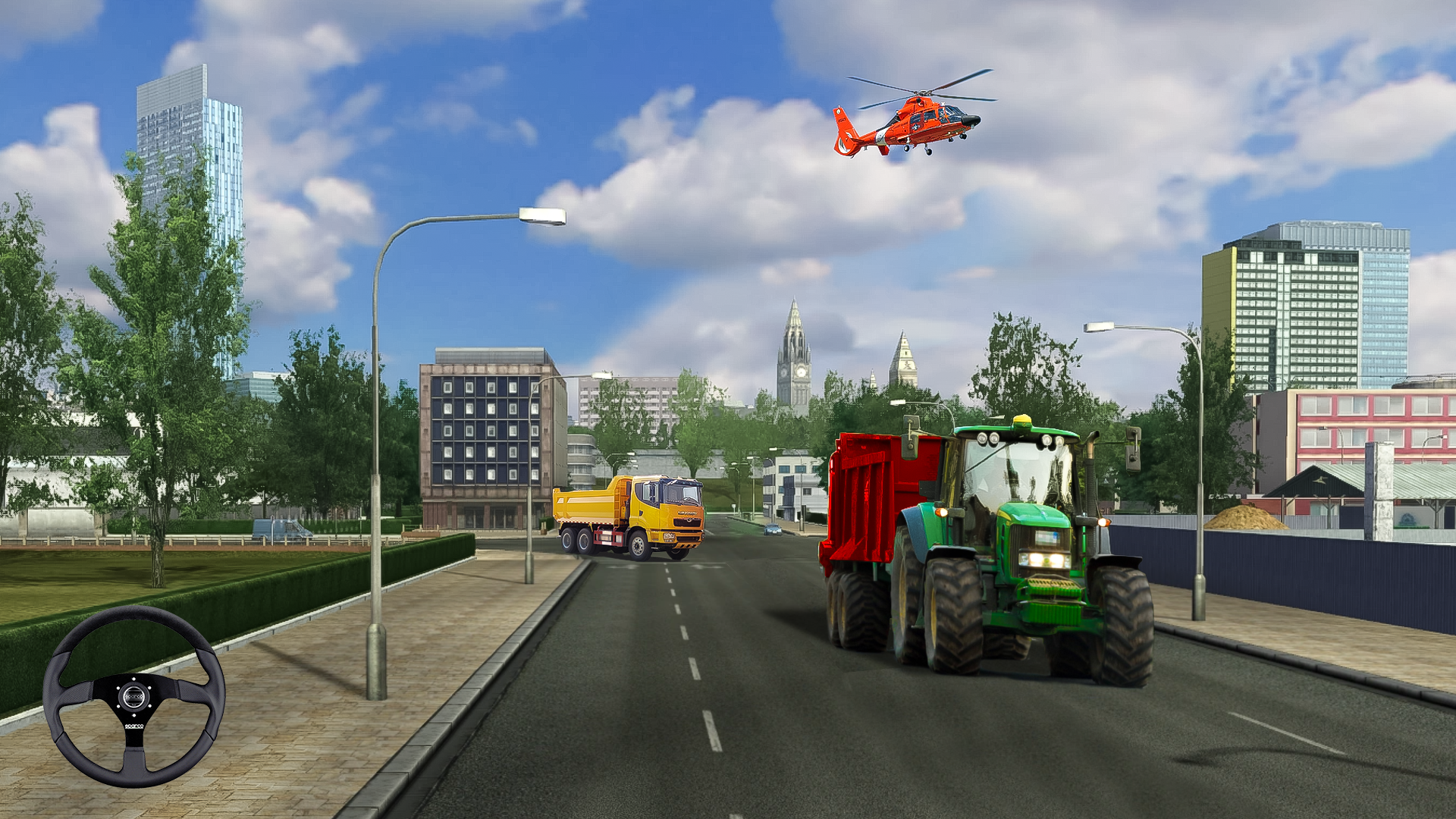 Screenshot of Truck And Tractor Games 2 In 1