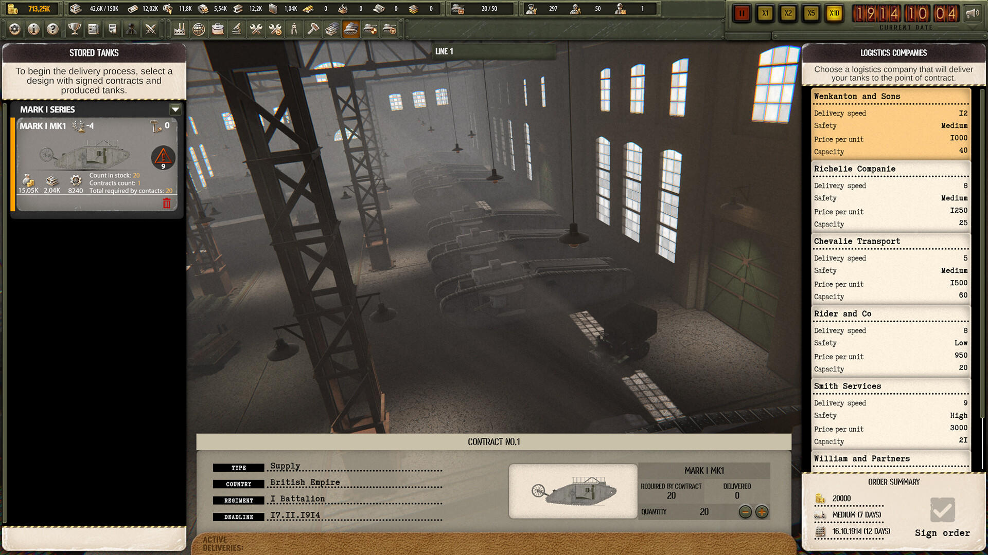 Arms Trade Tycoon: Tanks screenshot game