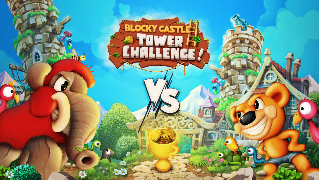 Blocky Castle: Tower Challenge screenshot game
