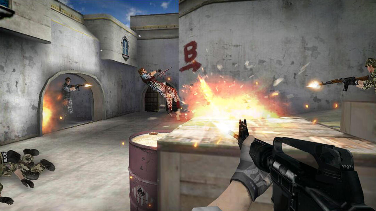 Captura de Tela do Jogo 大头狙击