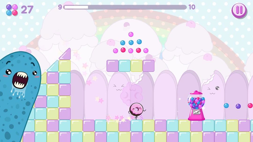 Sweet Run - runner game screenshot game