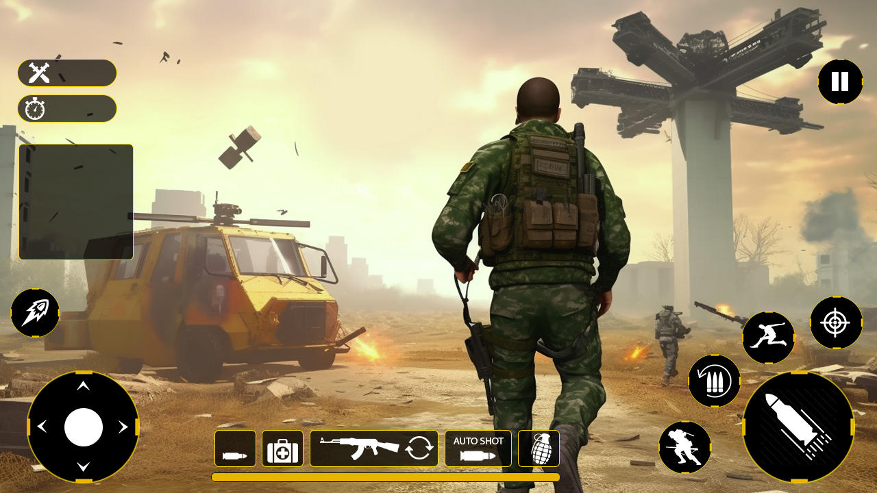 Screenshot of Commando FPS Shooting Games 3D