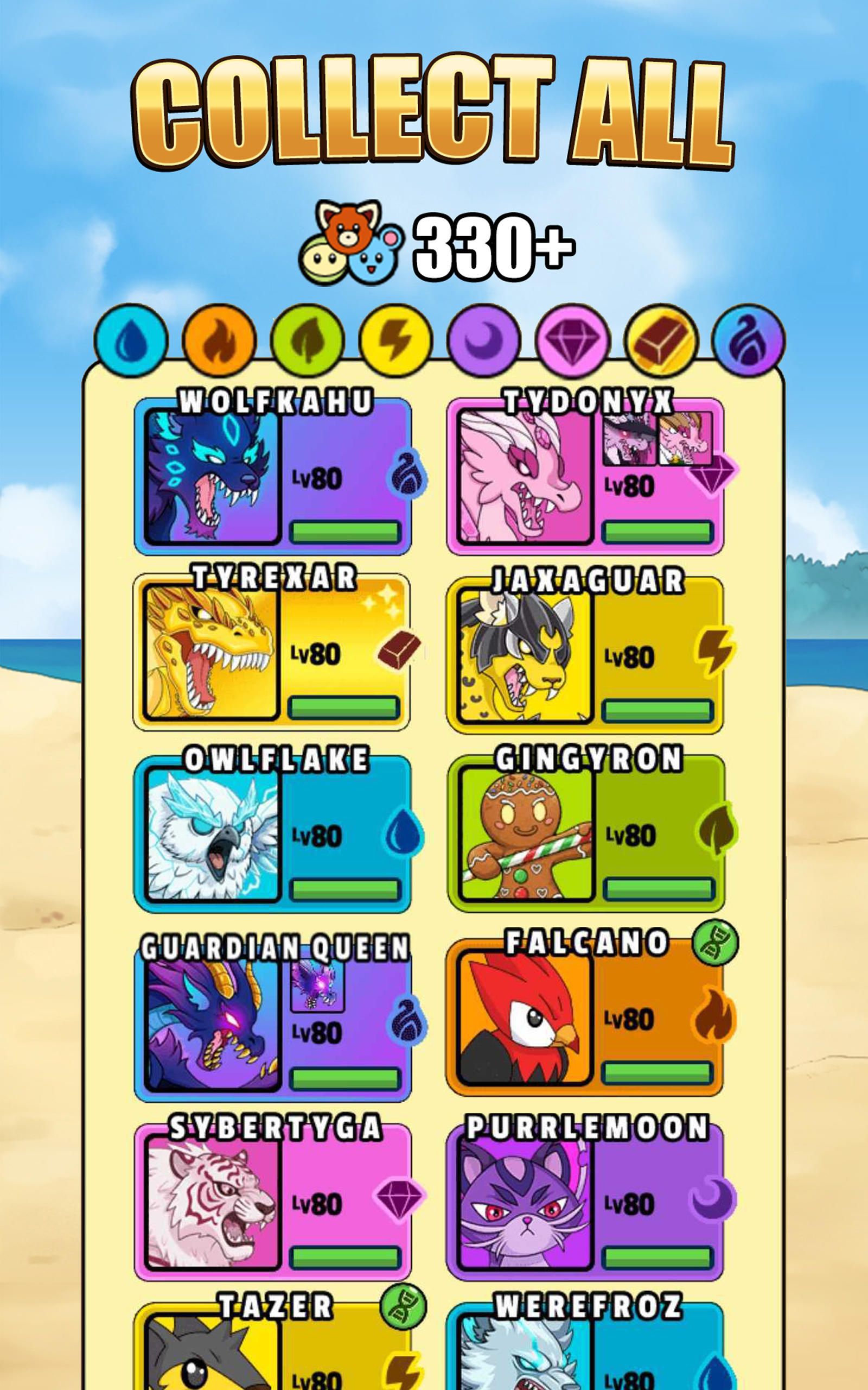 Dynamons World ภาพหน้าจอเกม