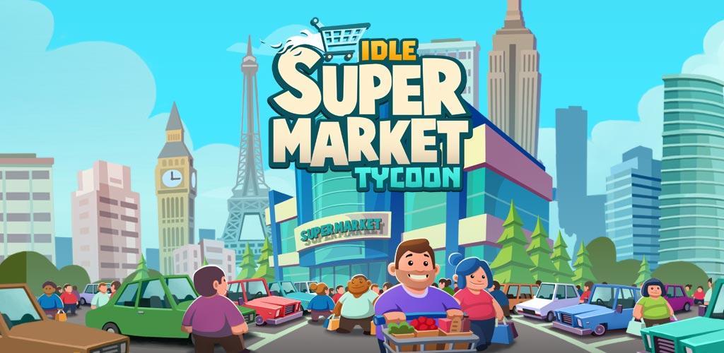 Banner of Idle Supermarket Tycoon - Tiny Shop Game 3.2.4