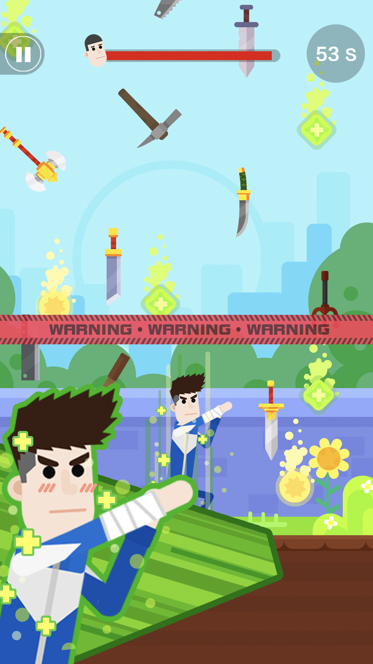 飞刀英雄 ภาพหน้าจอเกม