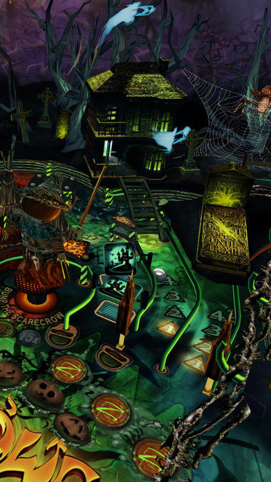Halloween Pinball Game Screenshot