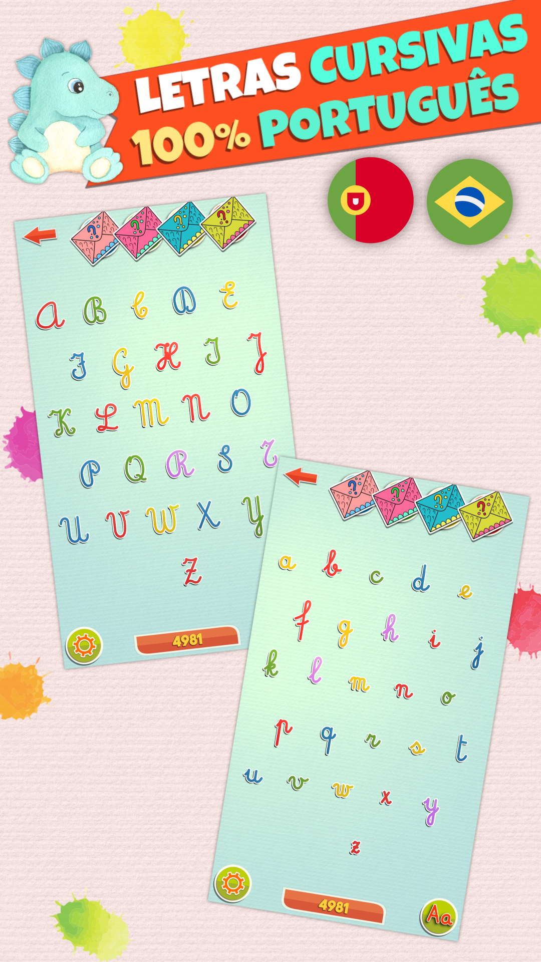 Screenshot 1 of LetraKid Cursivo: ABC Alfabeto 2.0.2