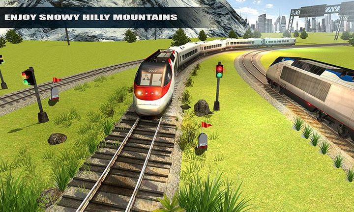 Euro Subway Train Driving Simulator 2017 Game Screenshot