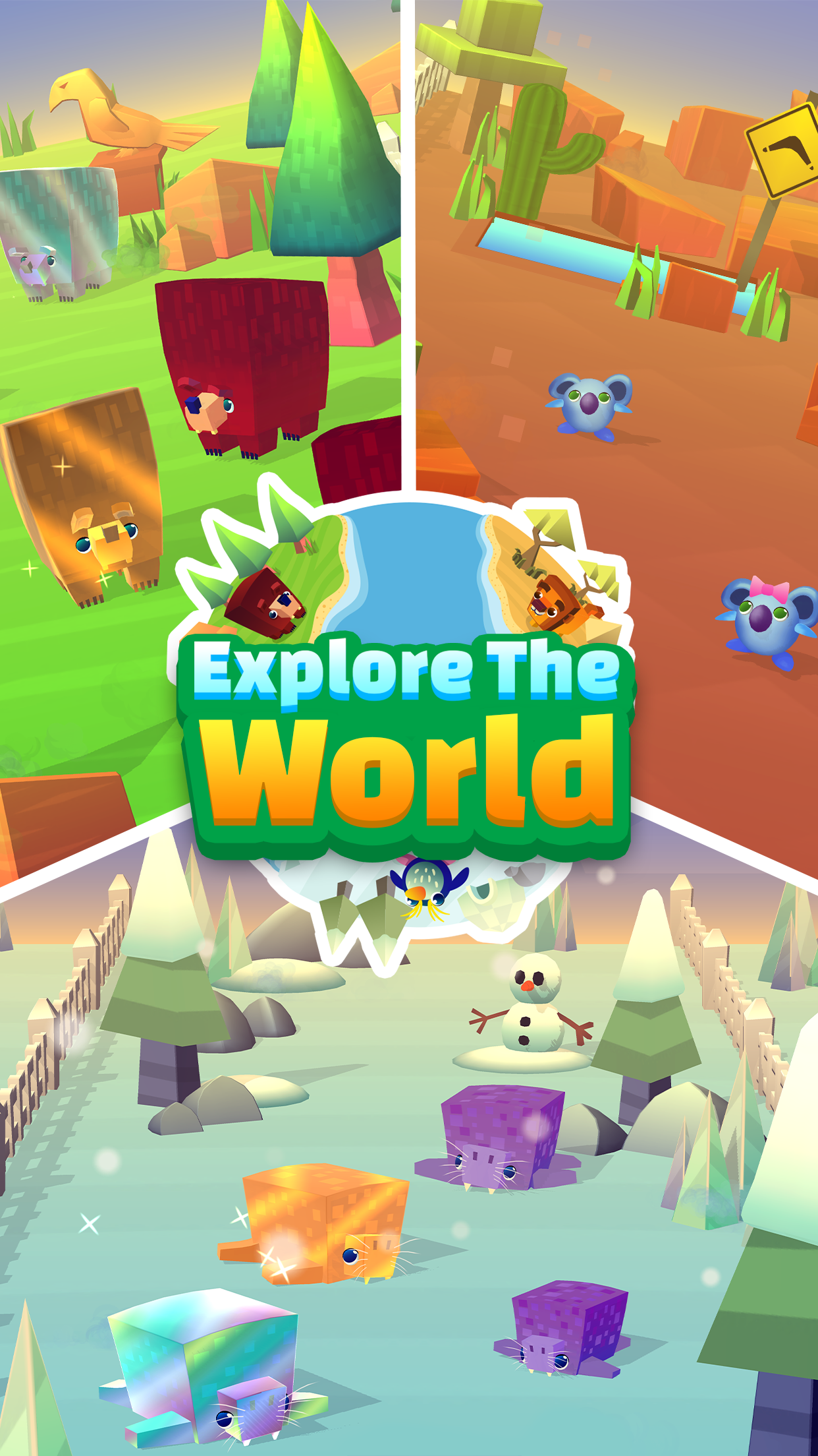 Spin a Zoo - Animal Rescue Game Screenshot