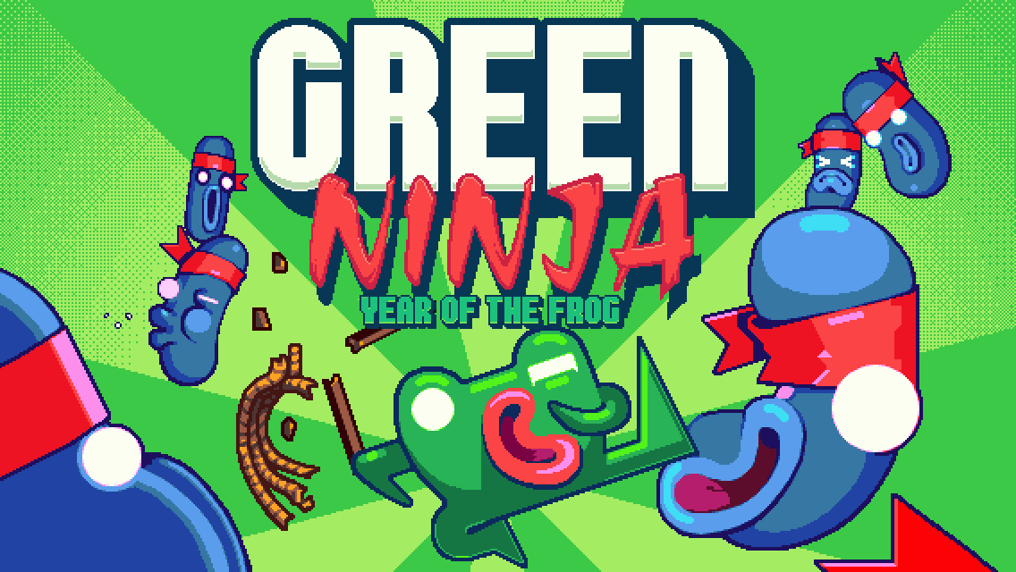 Green Ninja: Year of the Frog Game Screenshot