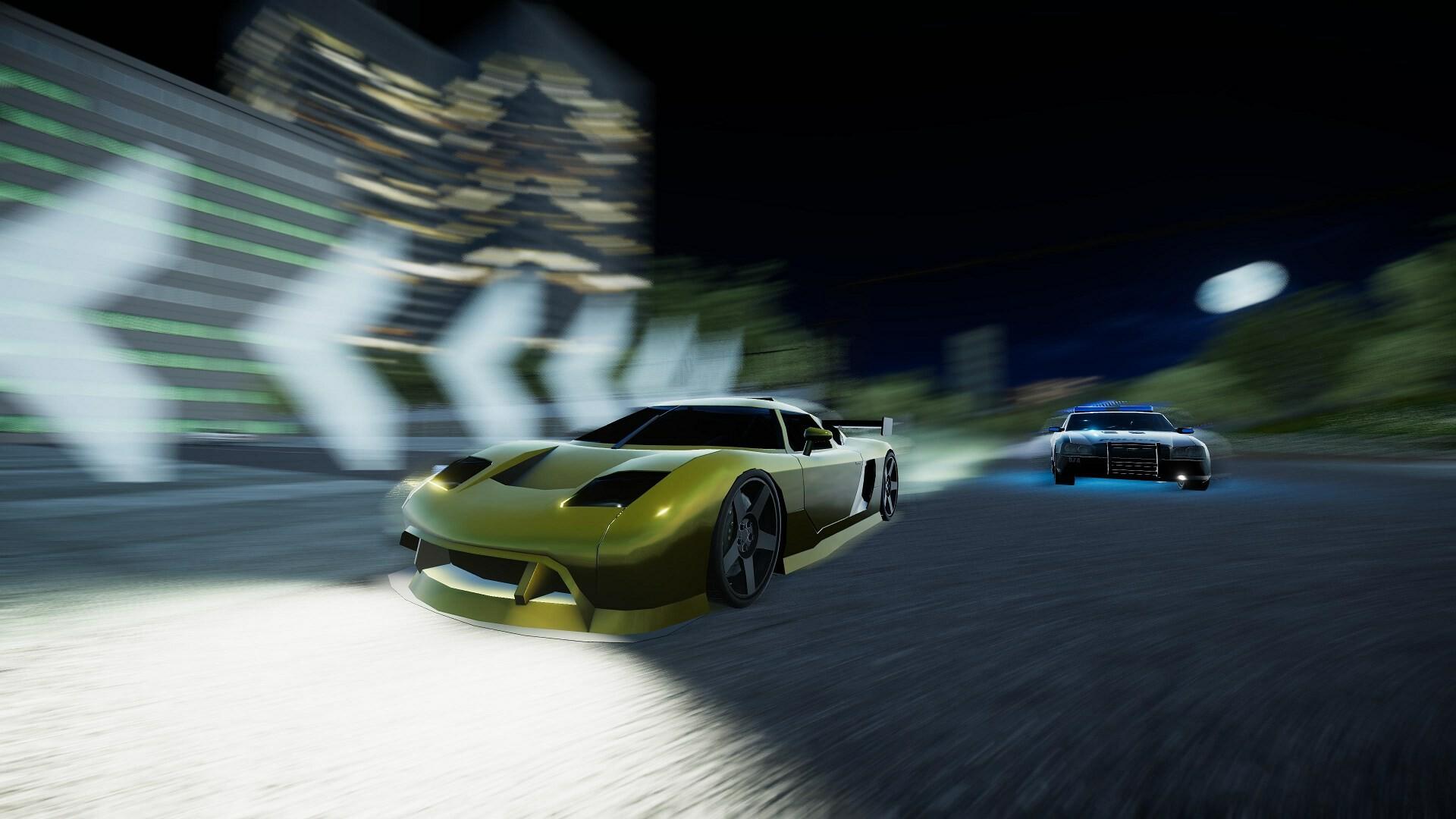 Screenshot of Bump and Run Racing