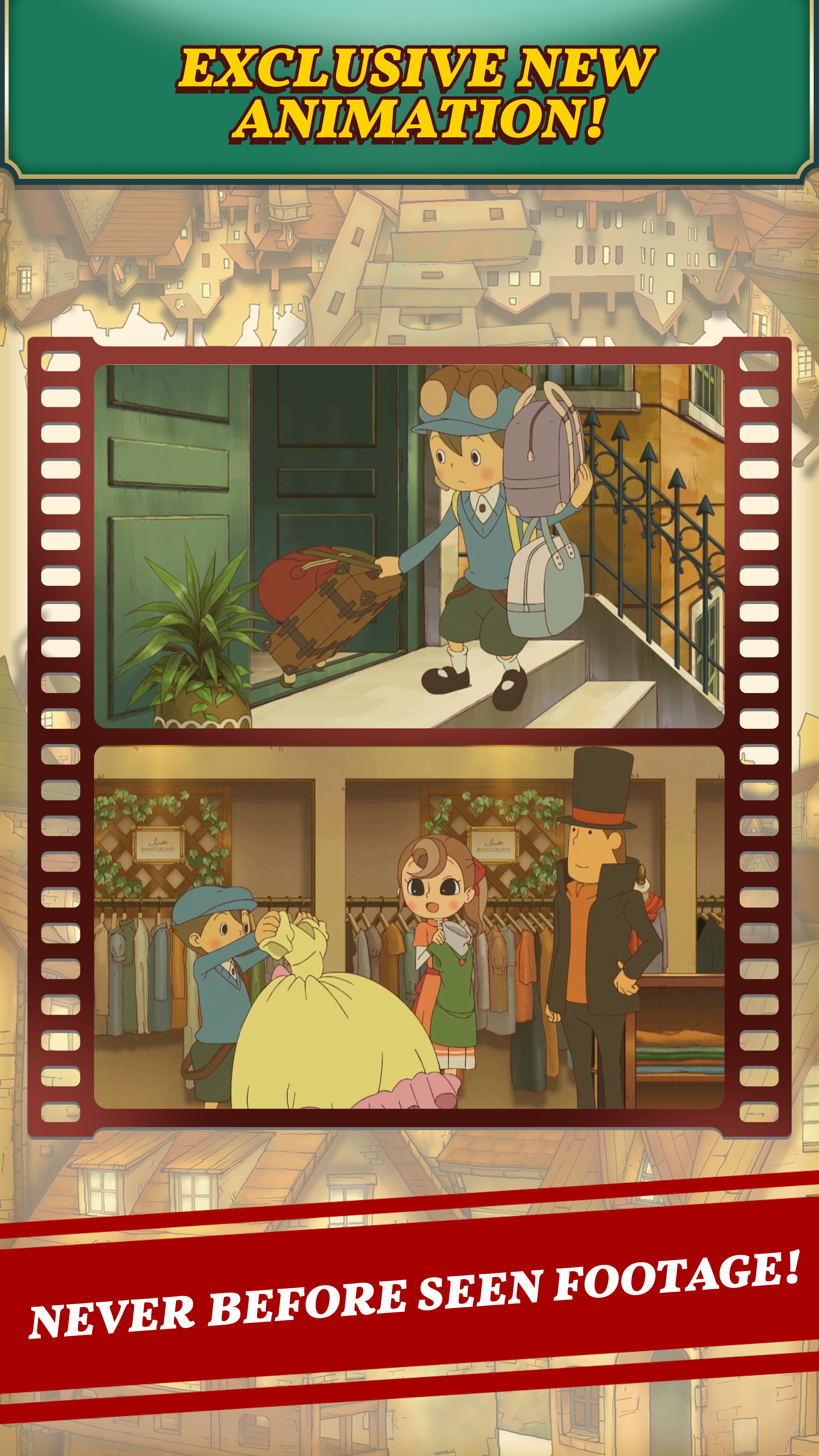 Layton: Curious Village in HD Game Screenshot
