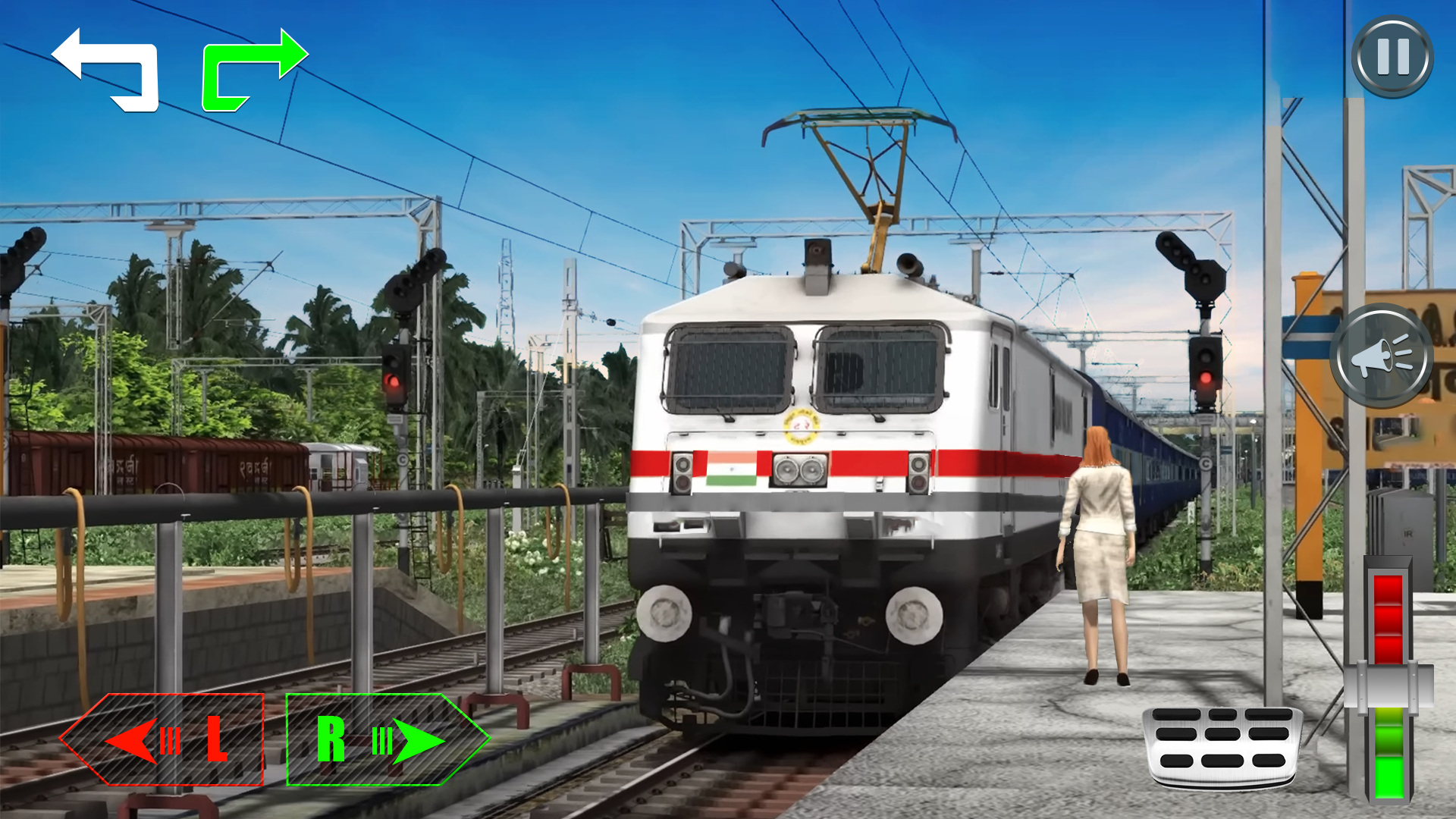 Screenshot 1 of Indian Train Rail Simulator 3D 1.0