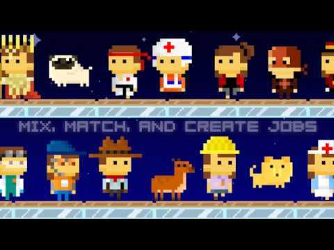 Screenshot of the video of Pixel People