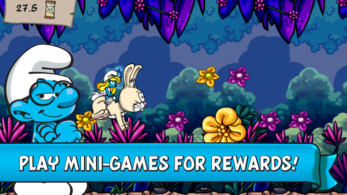Smurfs' Village ゲームのスクリーンショット