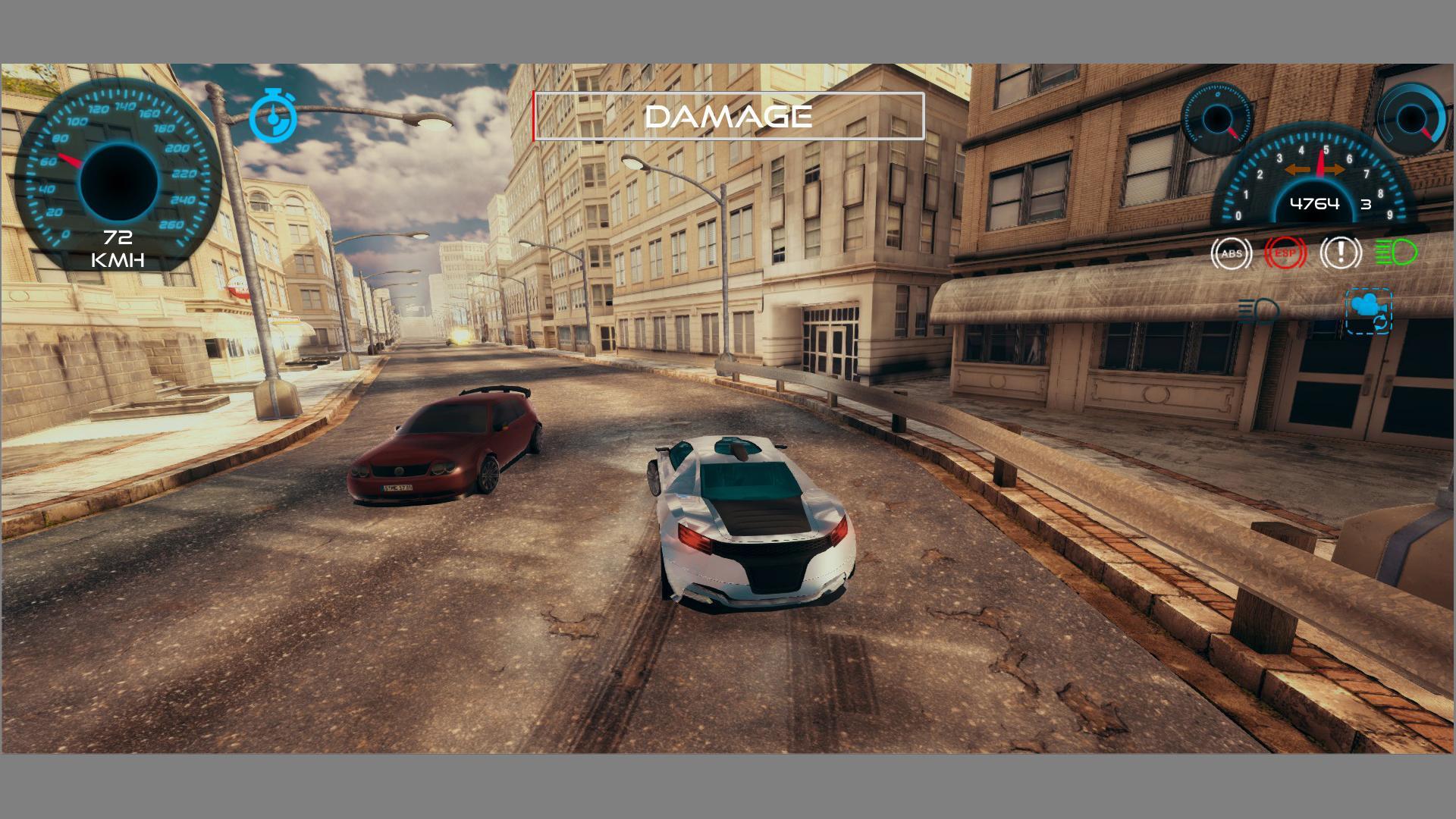 Car Driving In City Game Screenshot