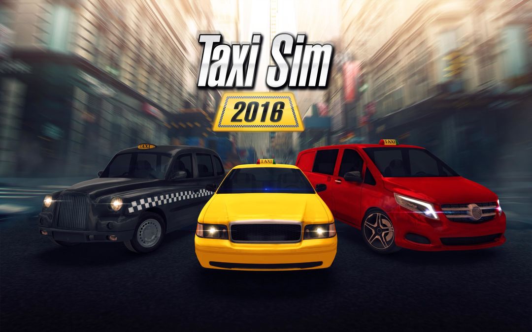 Taxi Sim 2016 게임 스크린 샷