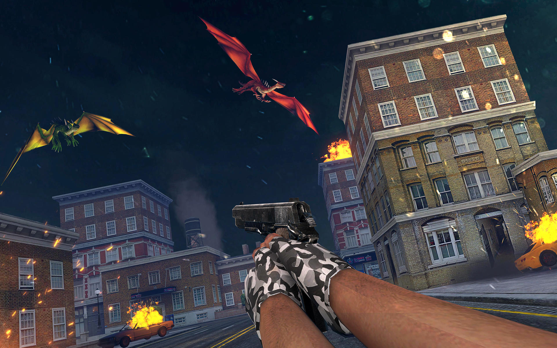 Screenshot of Dragon Adventure City Survival