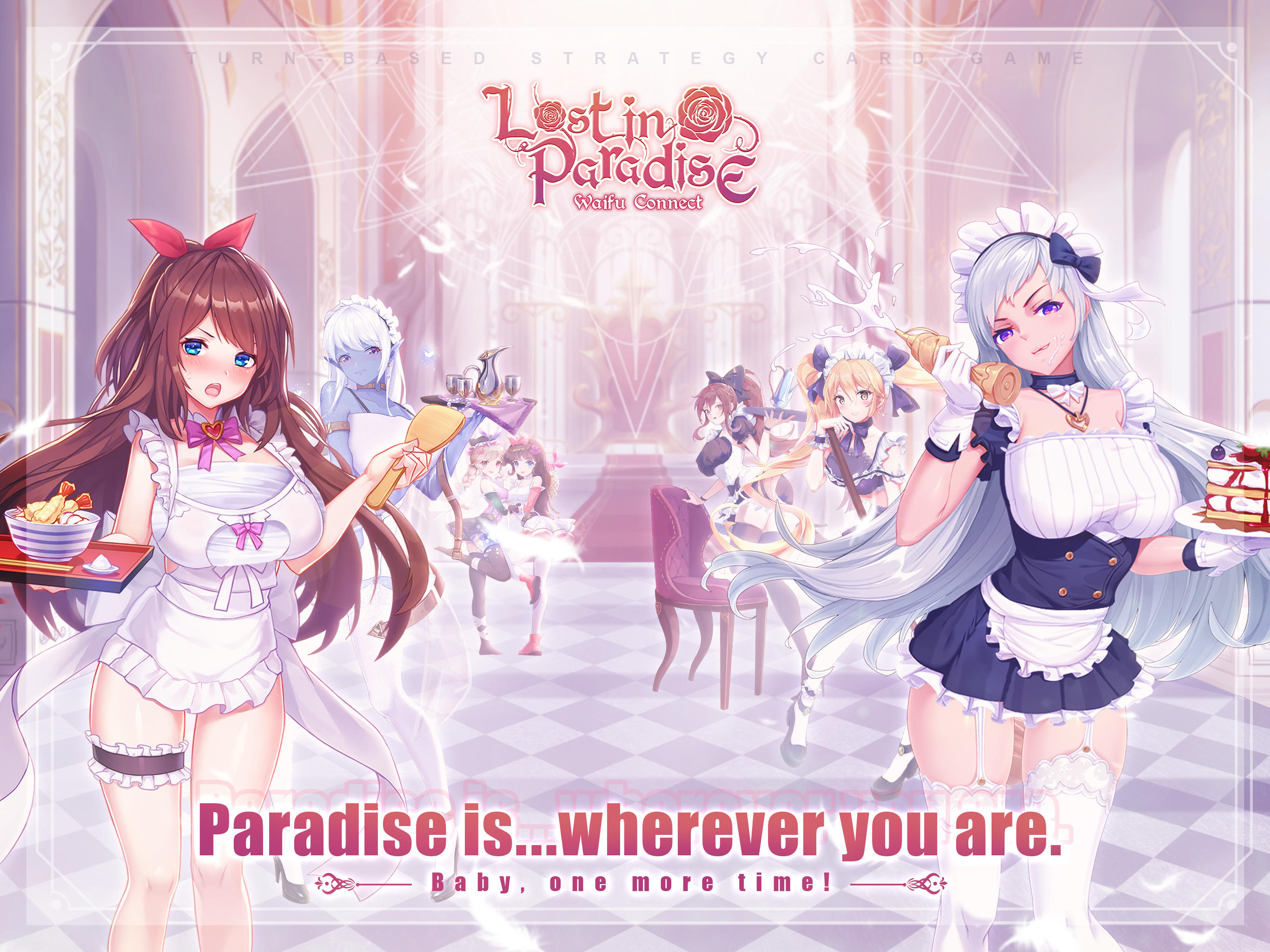 Screenshot of Lost in Paradise:Waifu Connect