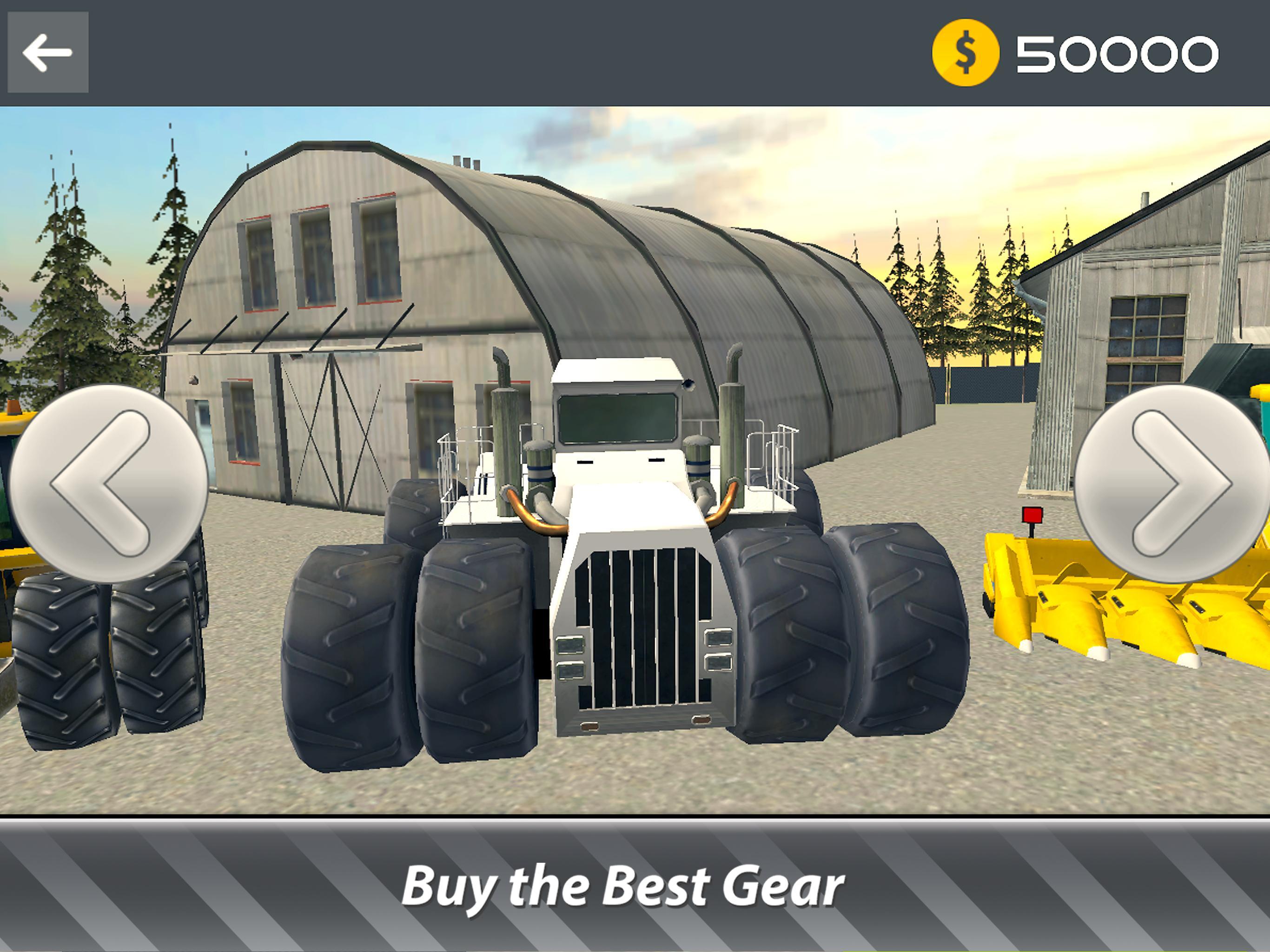Big Machines Simulator: Farmin Game Screenshot