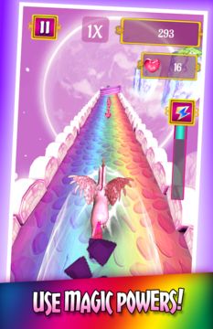 My Little Pegasus Runner Game Screenshot