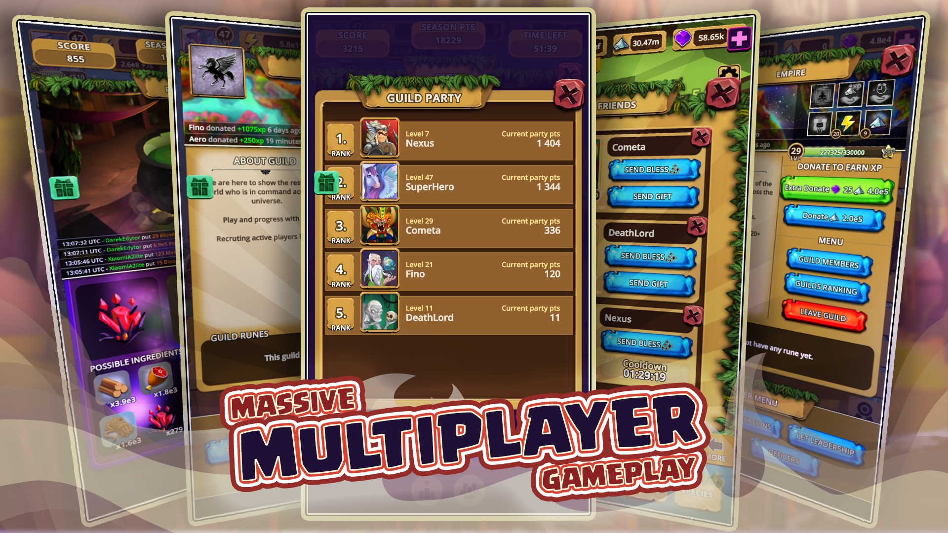 Screenshot of Almighty: idle clicker game