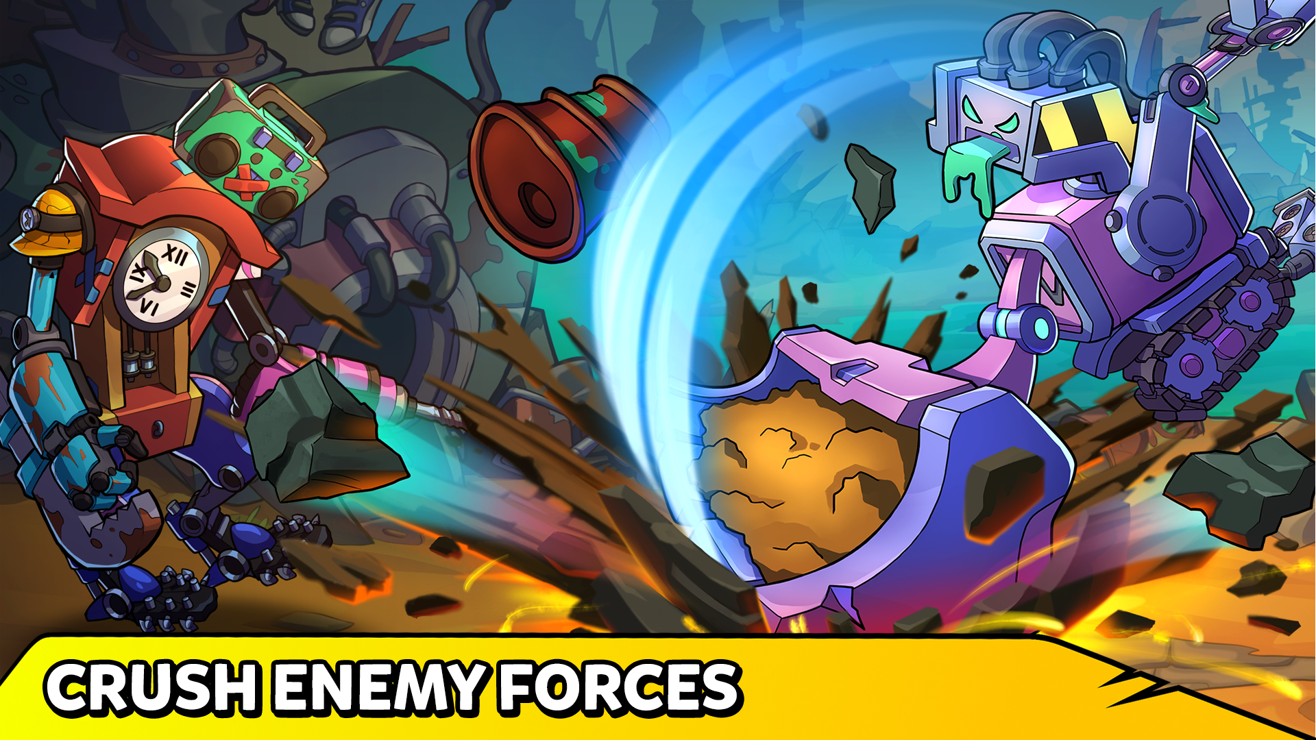 Junkineering: Robot Wars RPG Game Screenshot