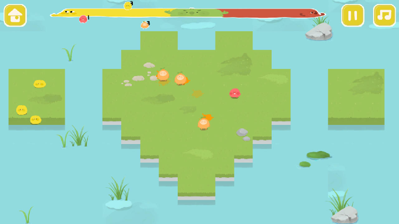 Color Bubbling screenshot game