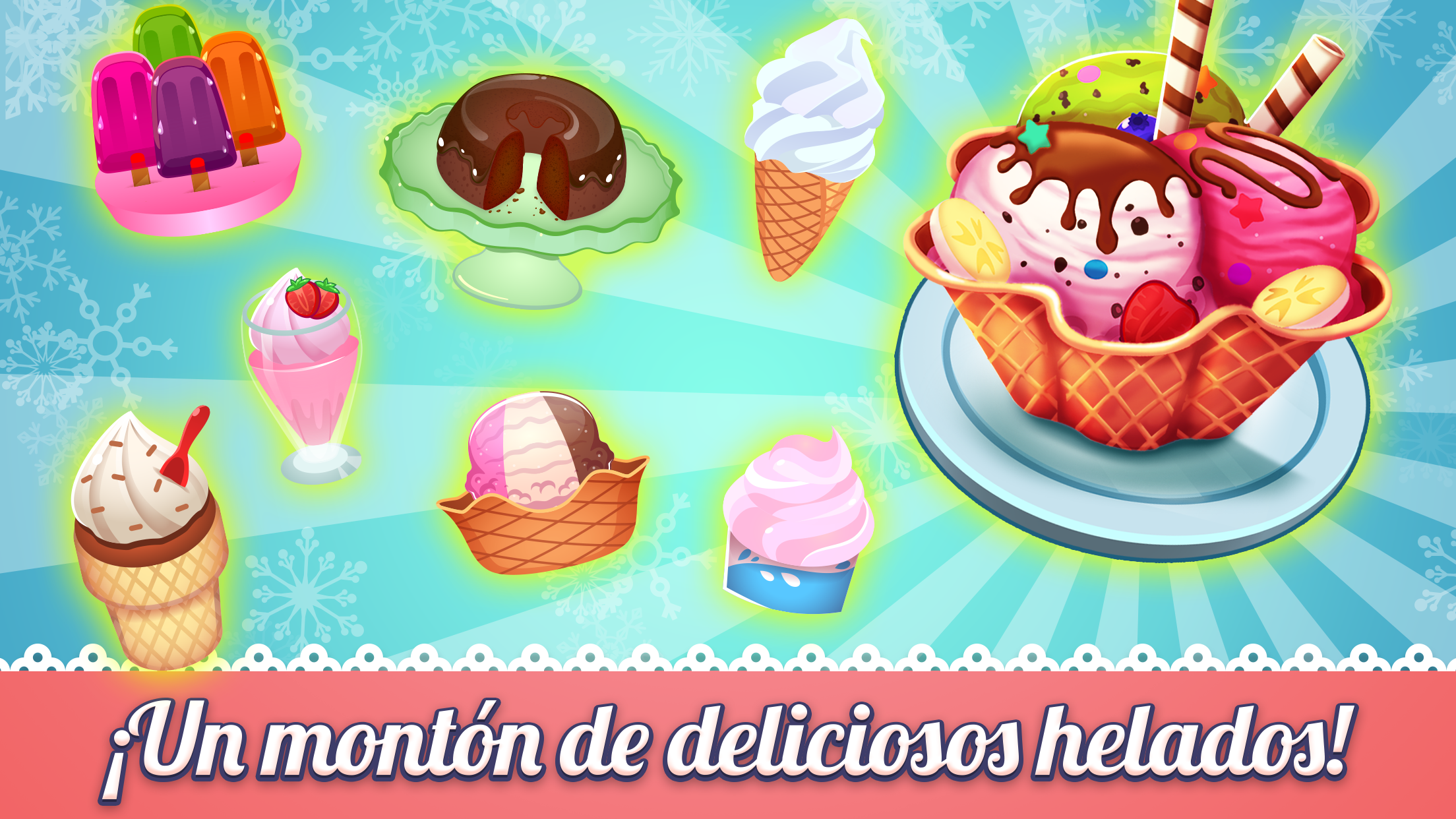 Captura de Pantalla del Juego My Ice Cream Shop: Gestión