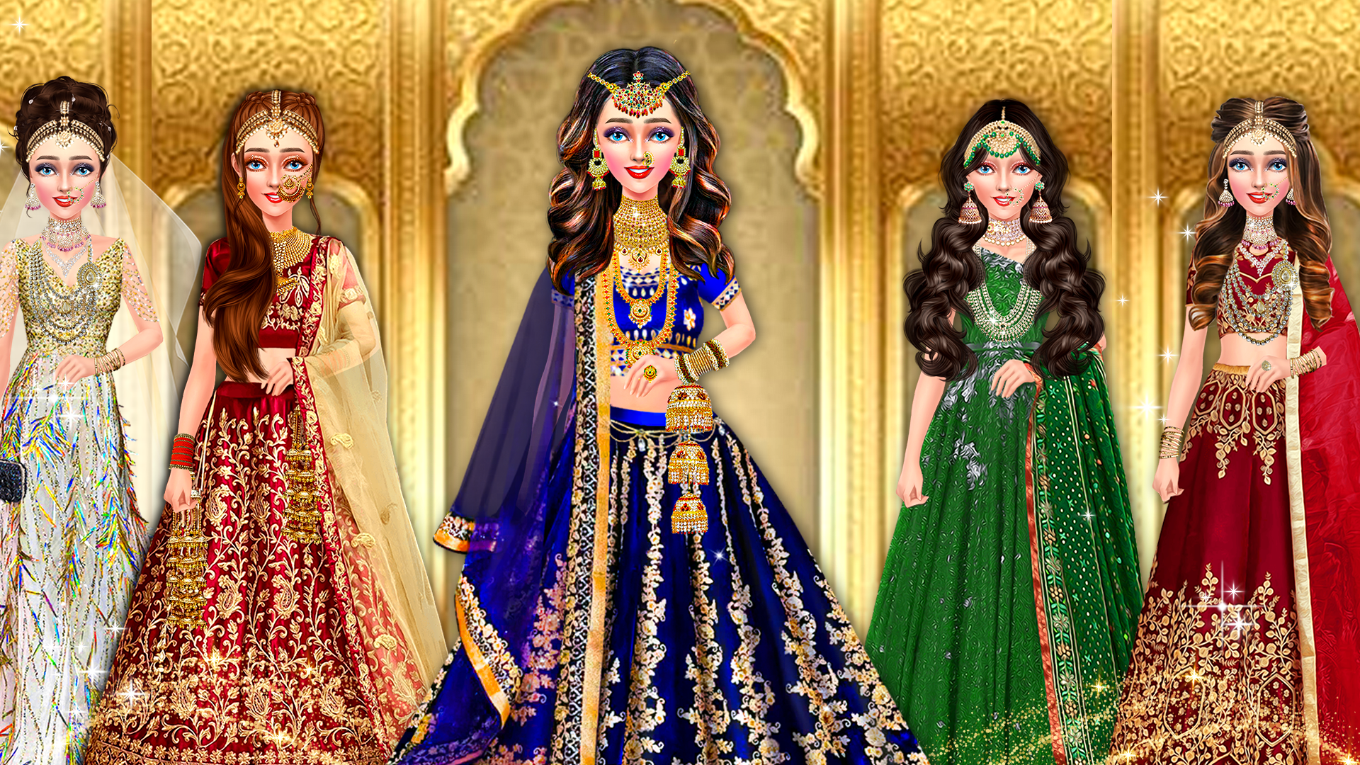 Royal Indian Wedding - Beauty by Wedding Games - (Android Games) — AppAgg