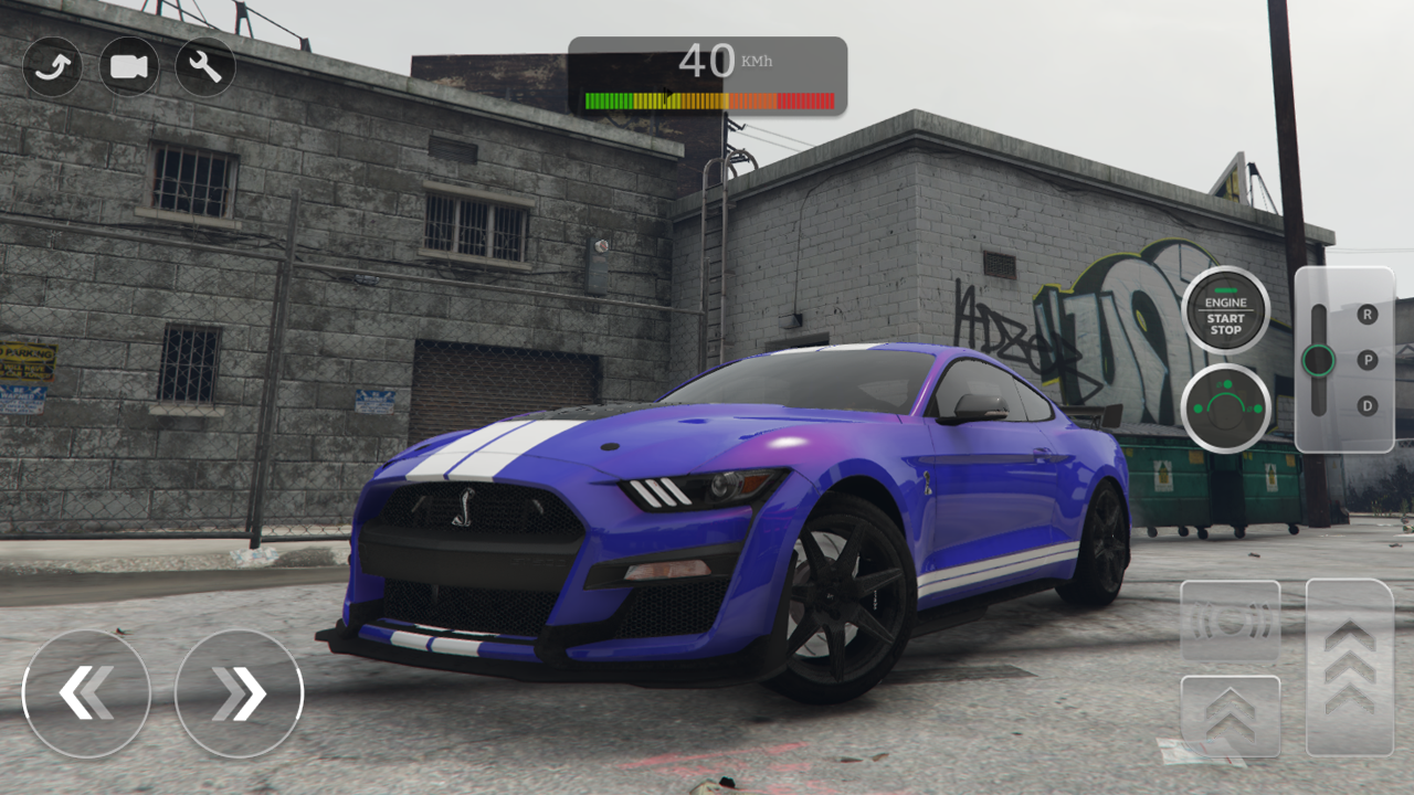 Cuplikan Layar Game Shelby GT500 Ford Challenge