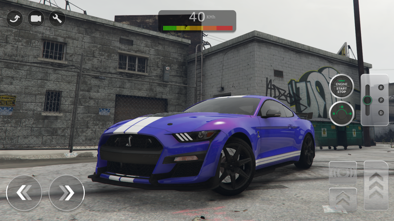 Shelby GT500 Ford Challenge Game Screenshot