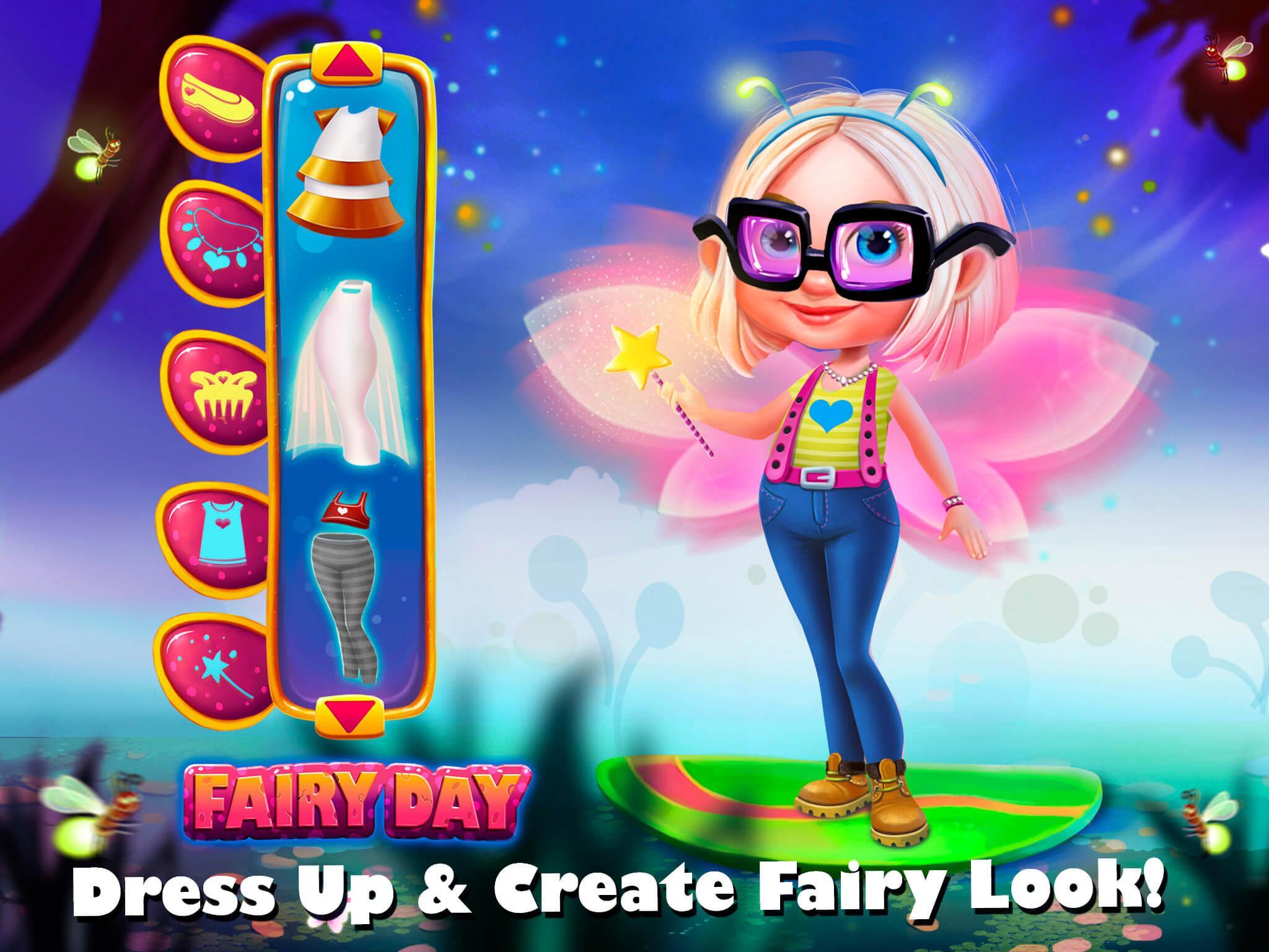 Fairy Day Dress Up & Careのキャプチャ