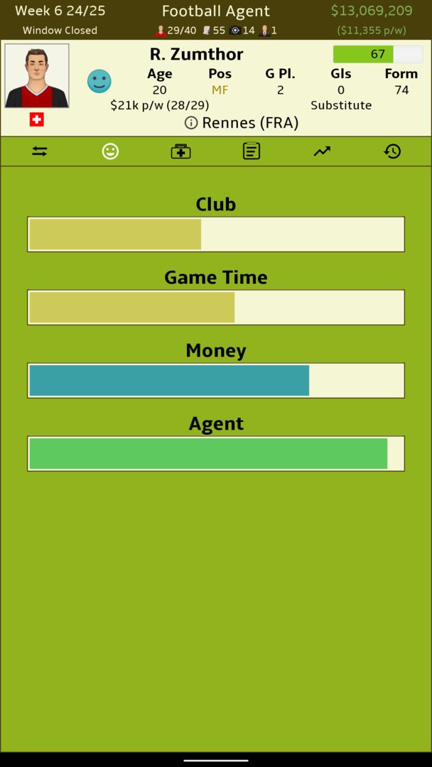 Football Agent screenshot game