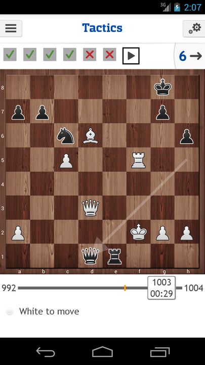 Screenshot 1 of Chess - play, train & watch 1.5.0