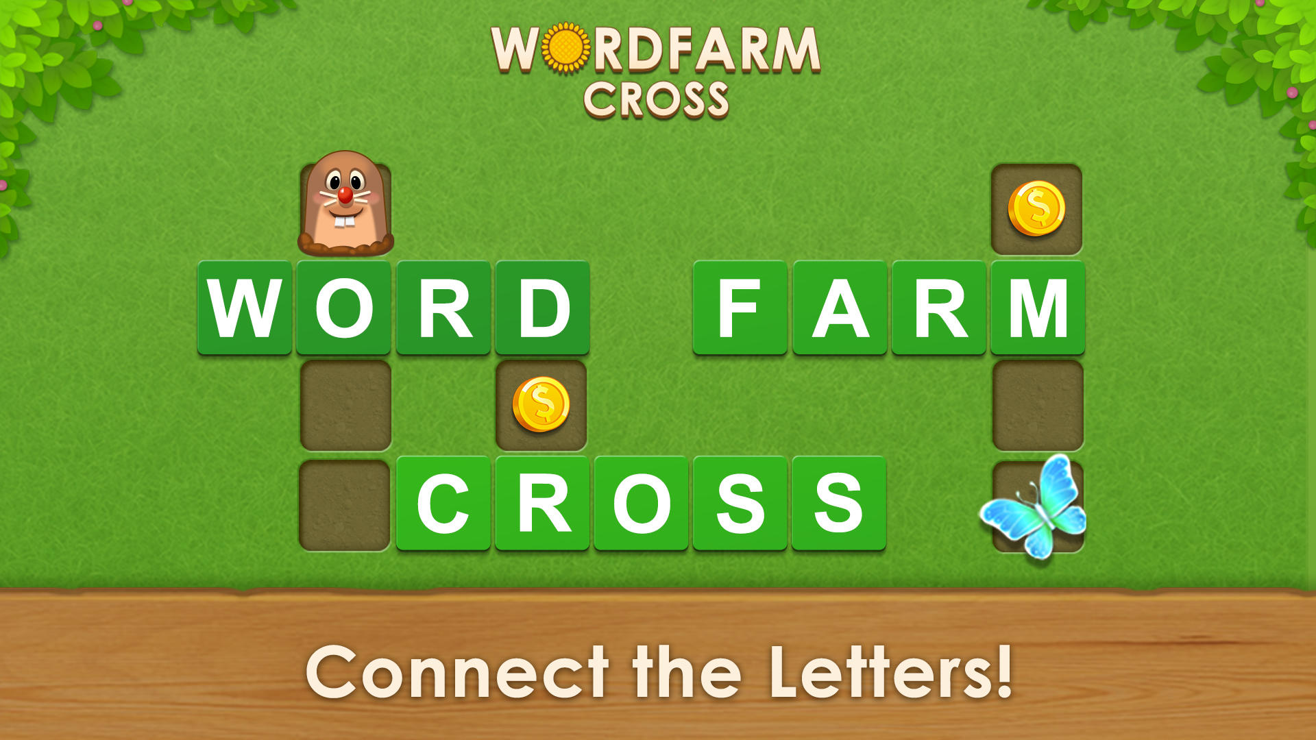 Cuplikan Layar Game Word Farm Cross