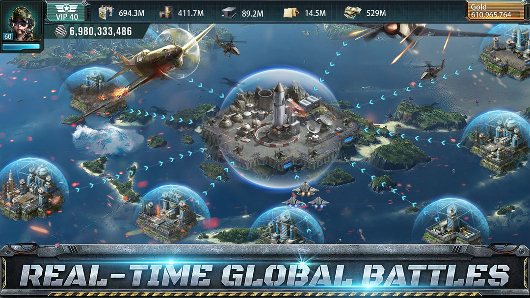 War Games - Commander screenshot game