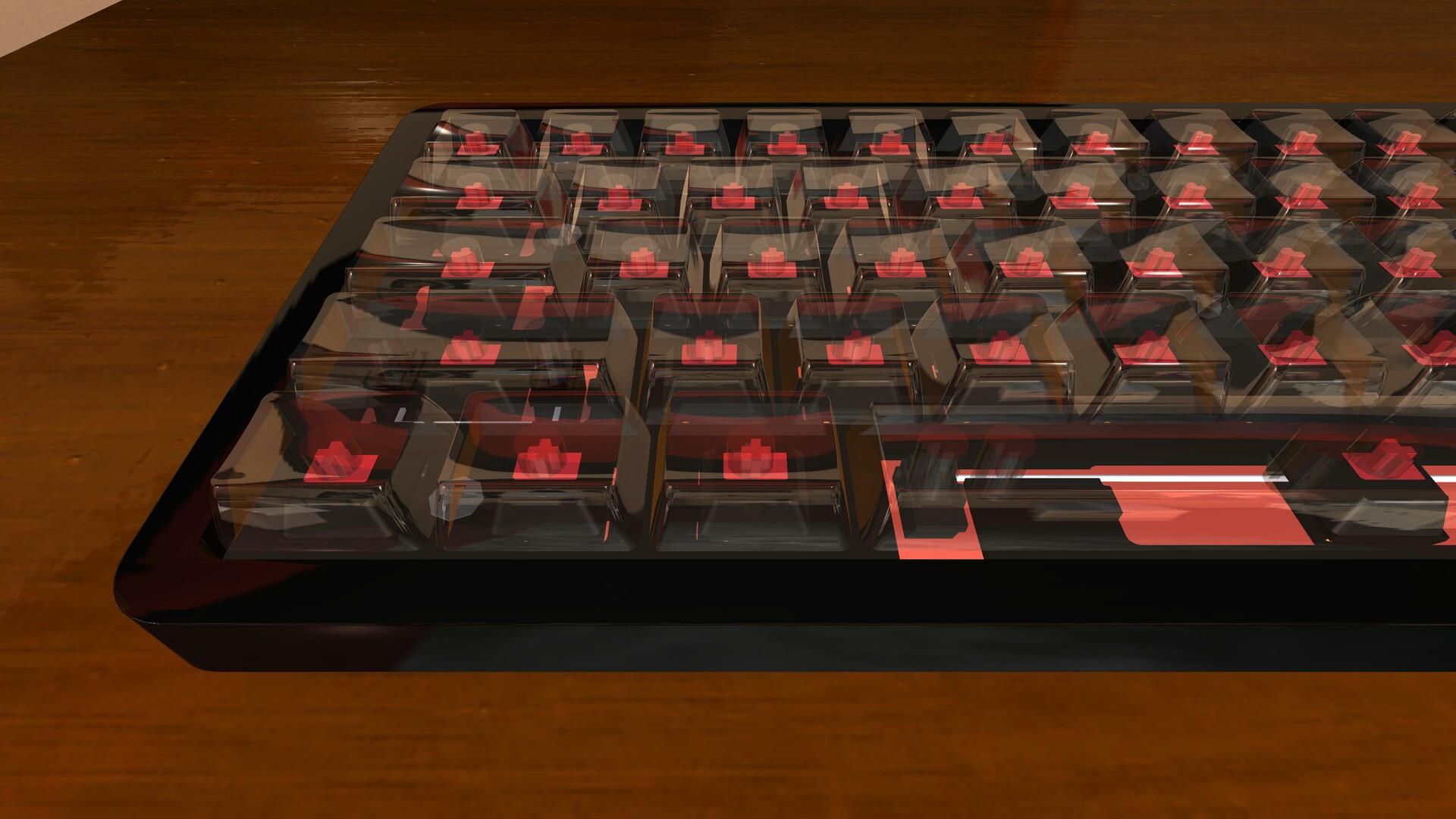 Mechanical Keyboard Building Simulator ภาพหน้าจอเกม