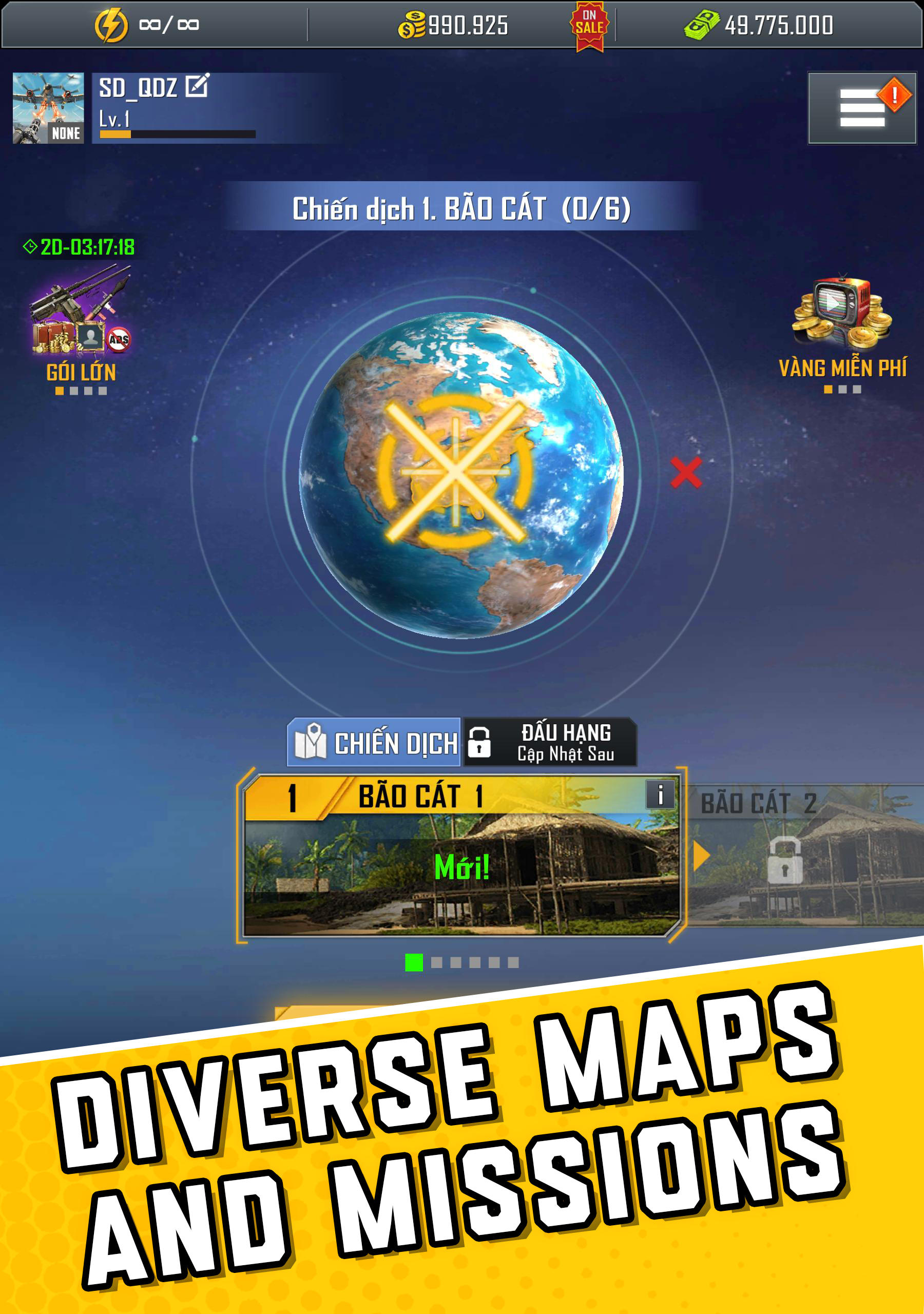 Screenshot of Sky Defense: War Duty