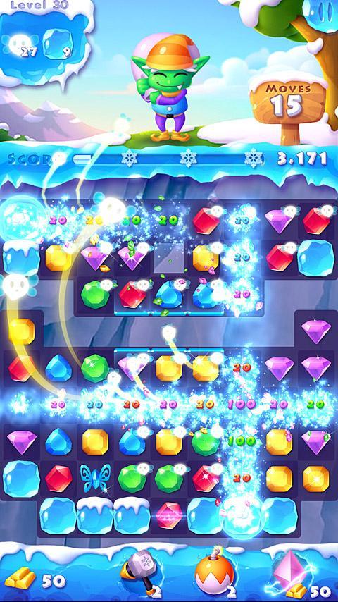 Cuplikan Layar Game Ice Crush 2